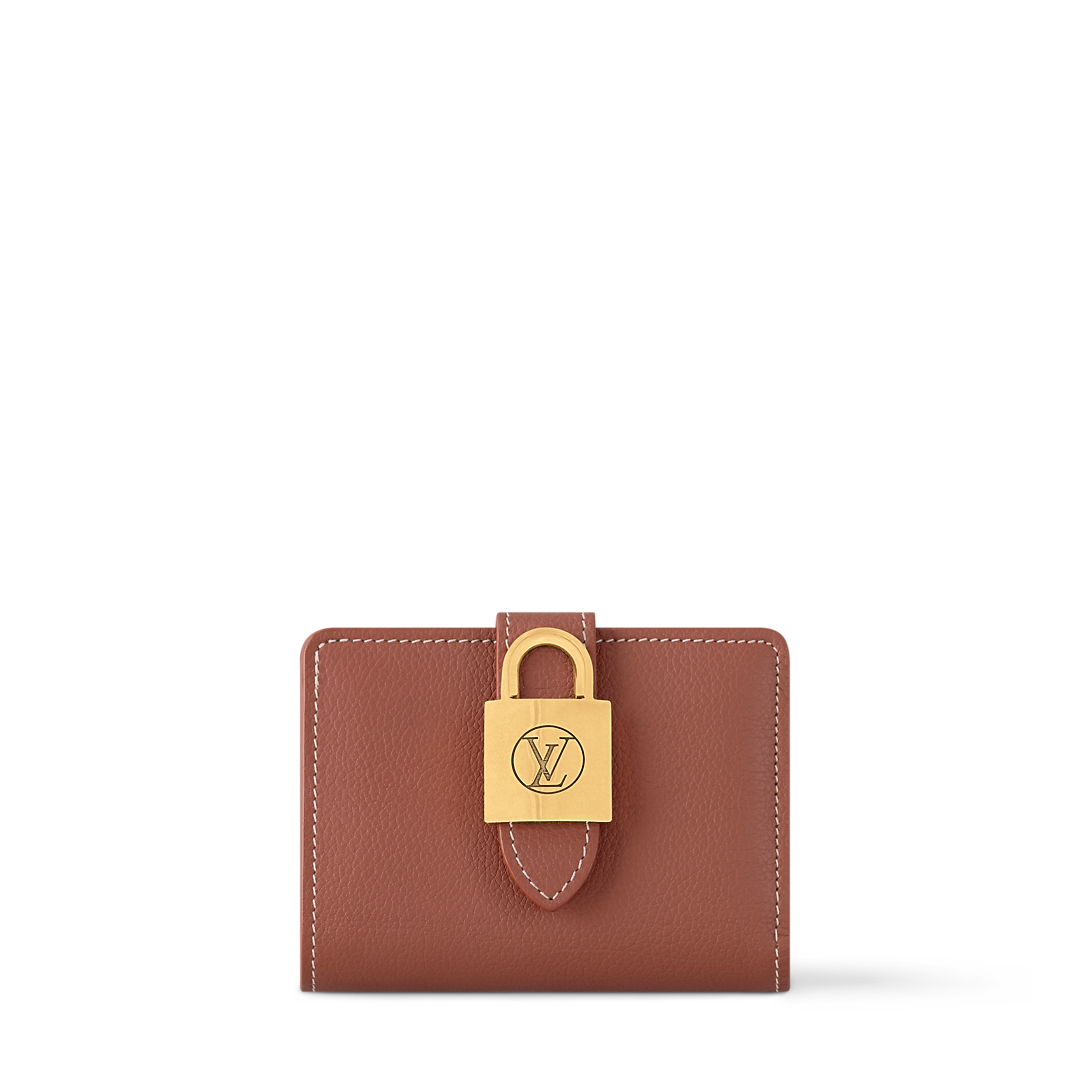 Portafoglio Donna Trifold TOFBS Con Fiocco Dorato, Compatto In Pelle Sintetica, Porta Carte E Banconote, Rosa